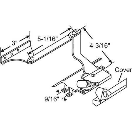 Strybuc Casement Operator Assembly 36-362